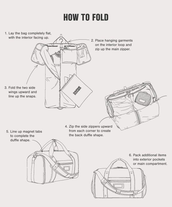 MONACO GARMENT DUFFLE